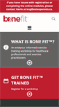 Mobile Screenshot of bonefit.ca